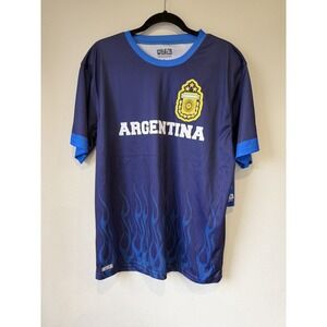 Argentina Soccer Jersey Game Of The World By Xcelsiusactive BNWT Adult Size L
